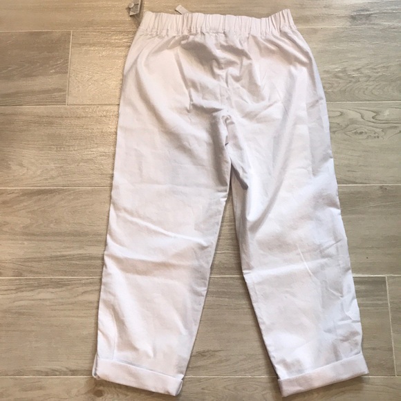 Talbots Drawstring Cuffed Pants - Picture 7 of 8